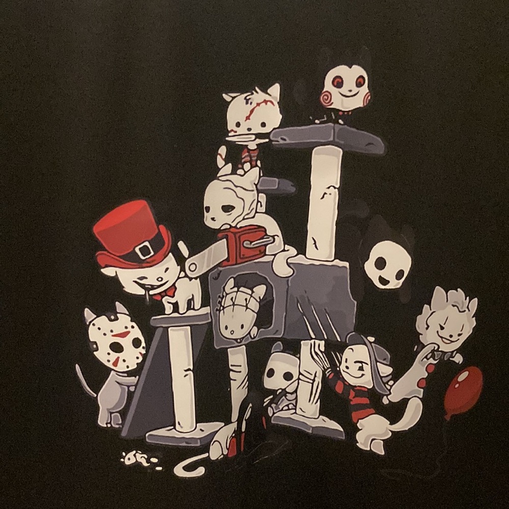 Graphic Cat  shirt size Medium unisex! New w/o tag.